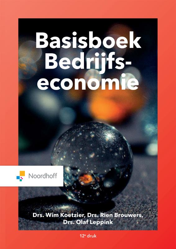 M.P. Brouwers Basisboek Bedrijfseconomie