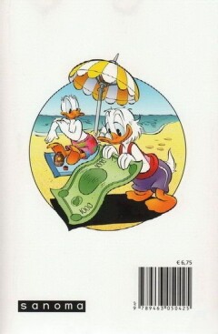 Donald Duck Megapocket zomer / Donald Duck Mega Pocket / 7 achterkant