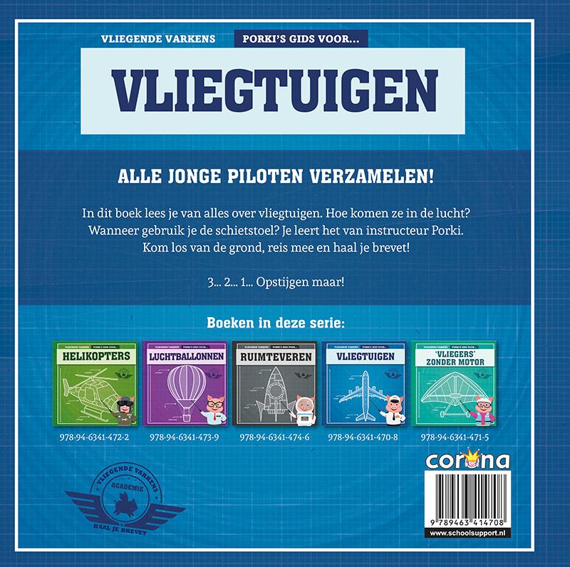 Porky's gids voor vliegtuigen / Vliegende varkens achterkant