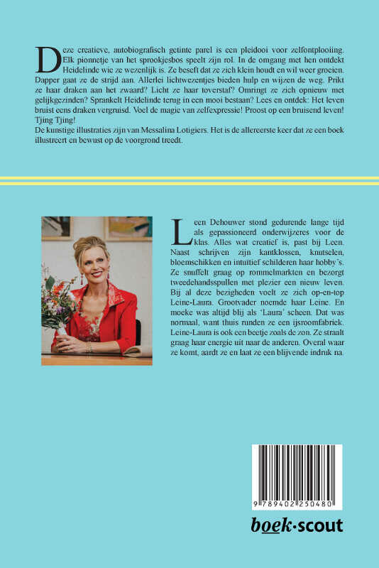 Het leven bruist eens draken vergruisd achterkant