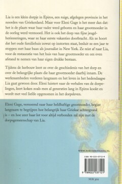 Ten noorden van Ithaka achterkant