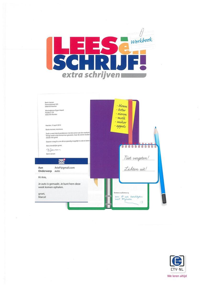 Lees en Schrijf! Extra Schrijven WERKBOEK