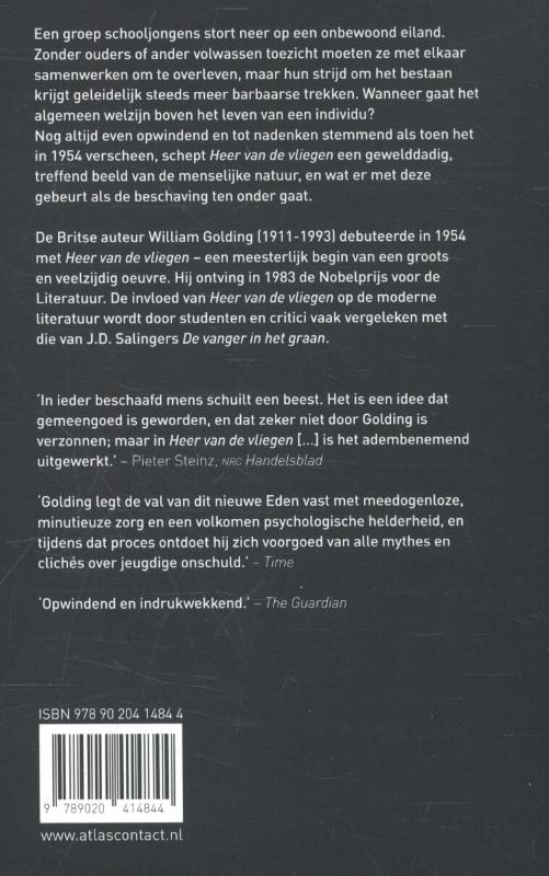 Heer van de vliegen / LJ Veen Klassiek achterkant