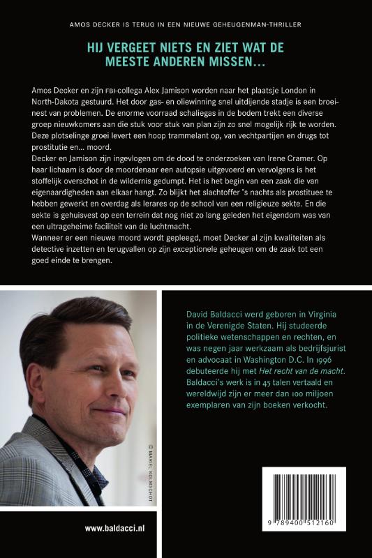 Ondergronds / Amos Decker / 6 Ondergronds / Amos Decker / 6 achterkant