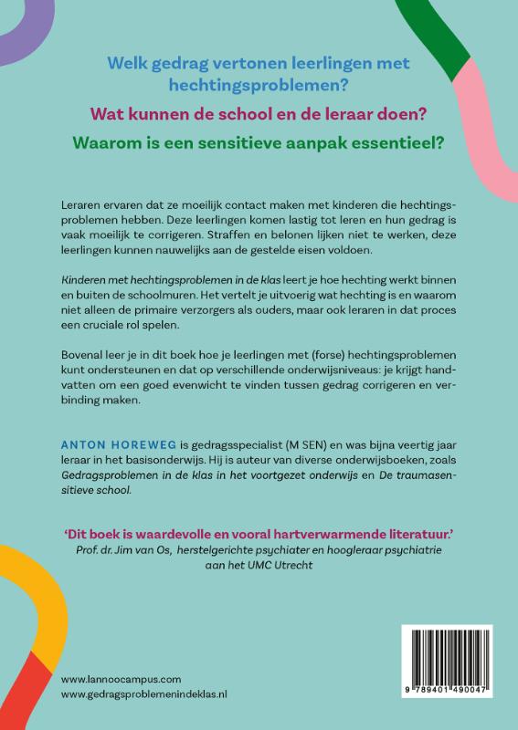 Kinderen met hechtingsproblemen achterkant