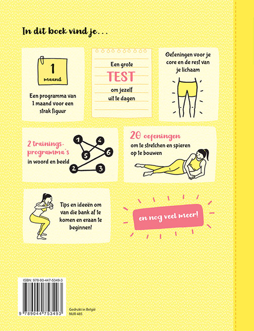 Core training / Snel en eenvoudig achterkant