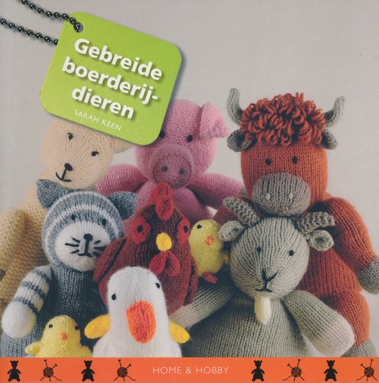 Sarah Keen Gebreide Boerderij-dieren