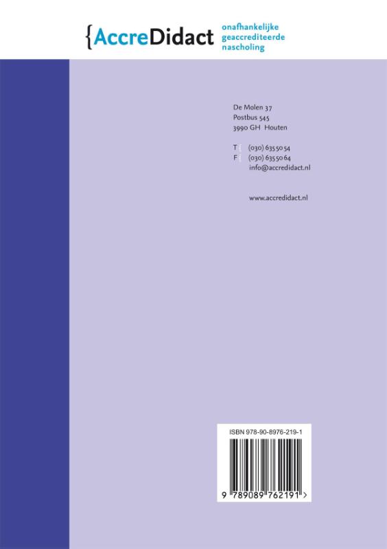 Slaapapneu / AccreDidact / TA2016-3 achterkant