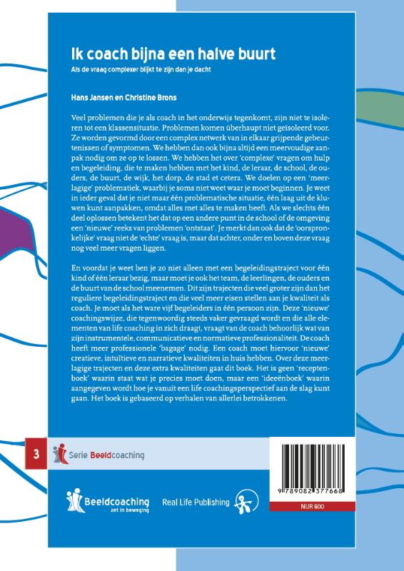Ik coach bijna een halve buurt / Serie Beeldcoaching / 3 achterkant