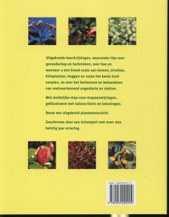 Praktisch handboek snoeien achterkant