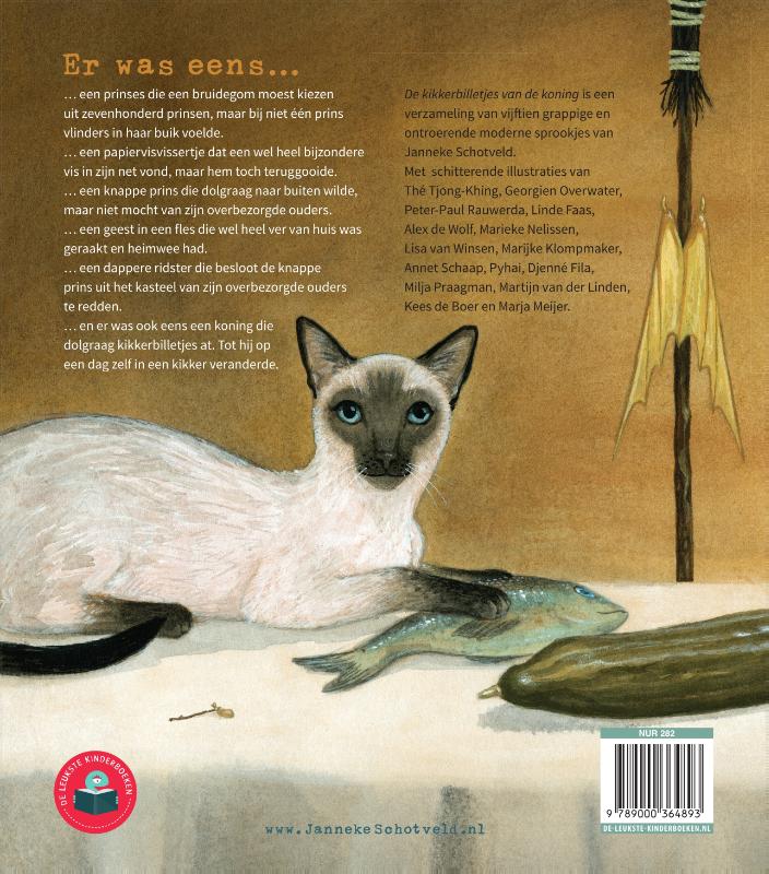 De kikkerbilletjes van de koning en andere sprookjes De kikkerbilletjes van de koning en andere sprookjes achterkant