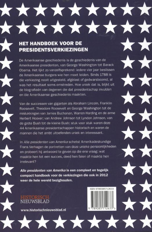 Alle presidenten Alle presidenten achterkant