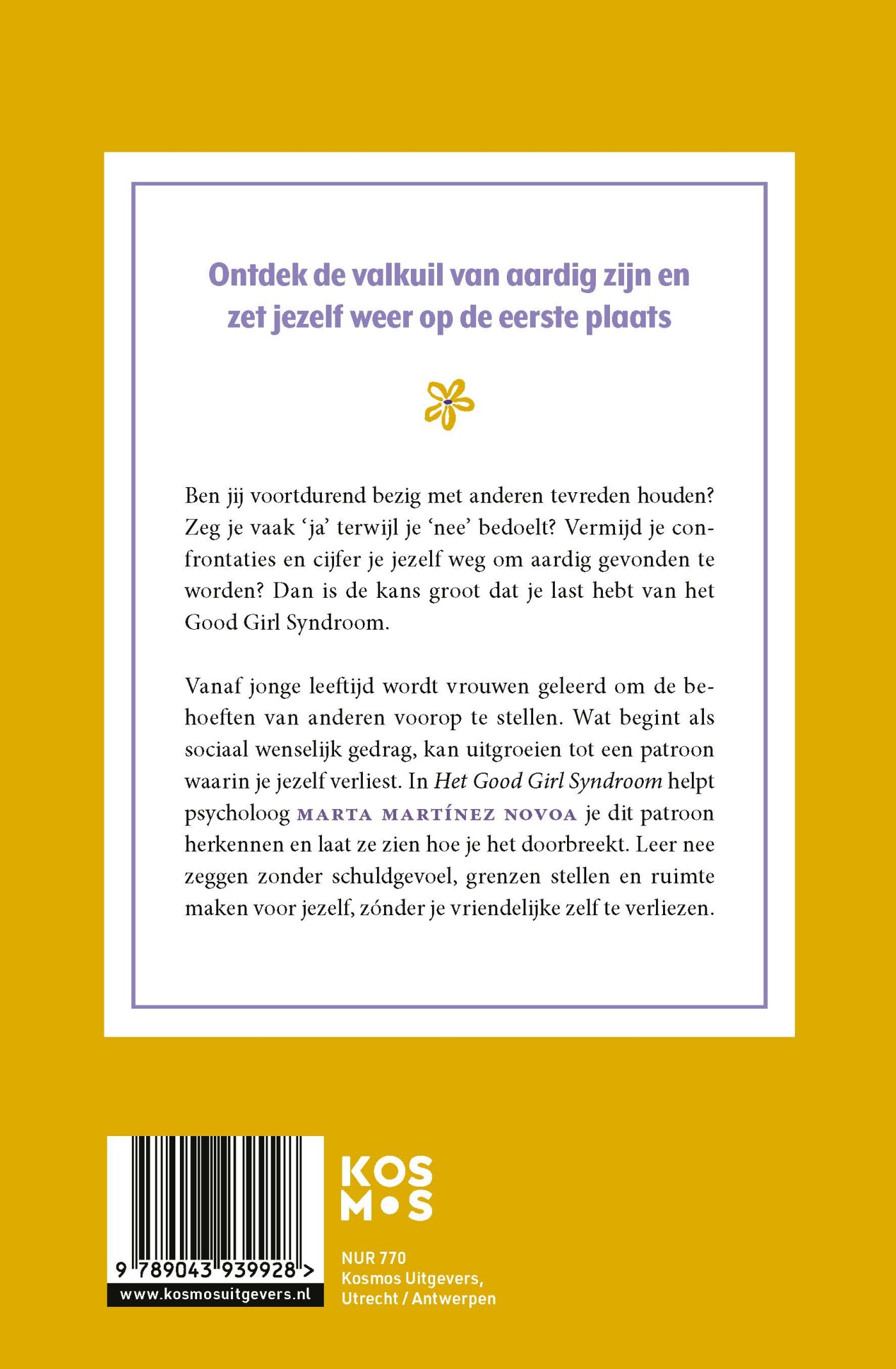 Het Good Girl Syndroom achterkant