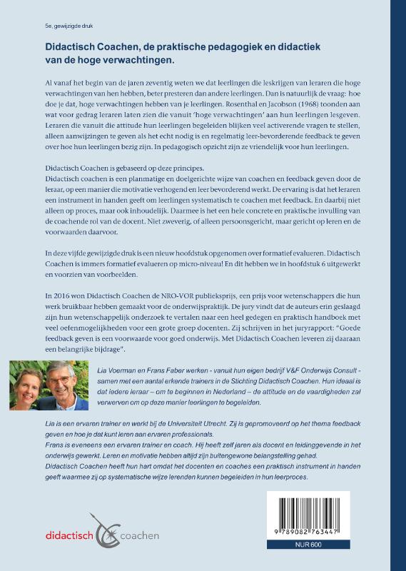 Didactisch coachen achterkant
