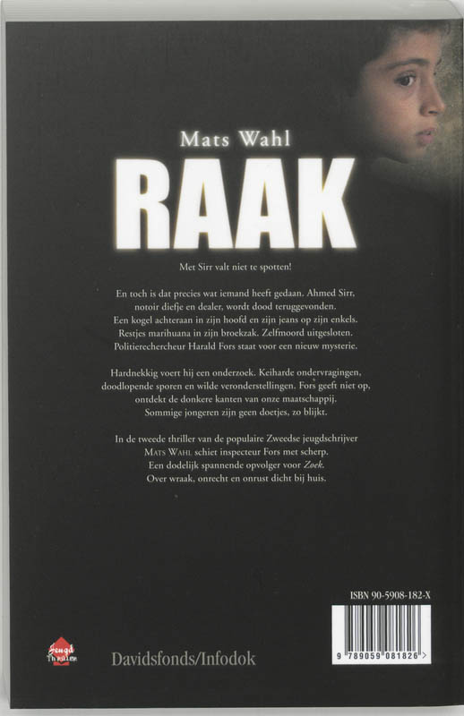 Raak ! achterkant