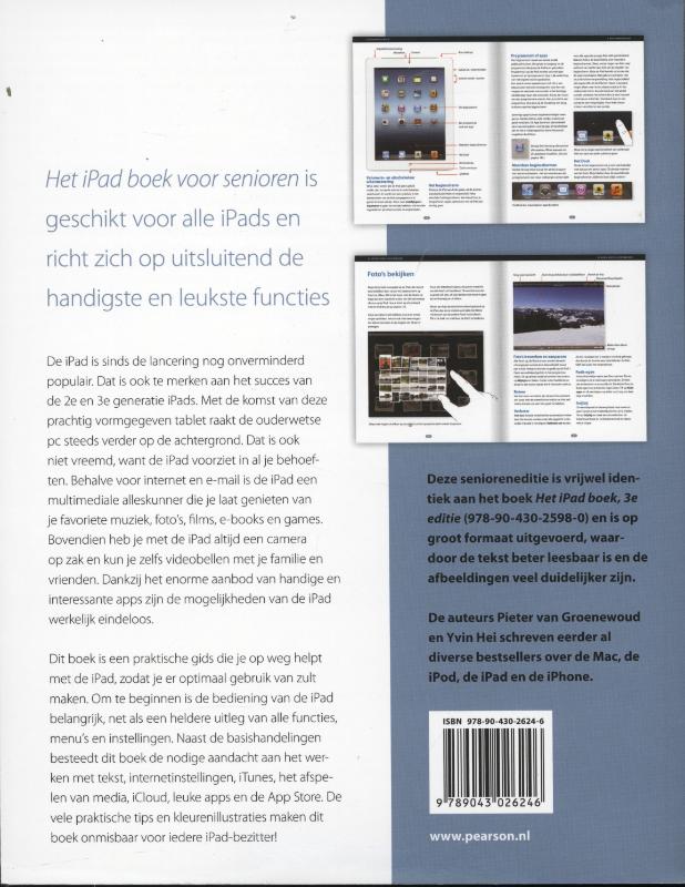 iPad boek voor senioren achterkant