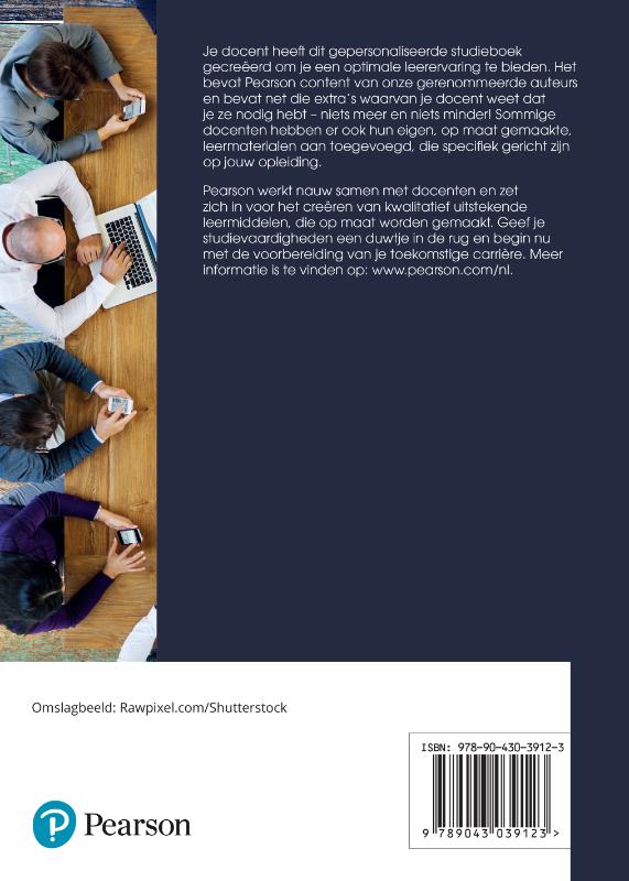 Gedrag in organisaties, 2e custom editie KLP/SPP achterkant