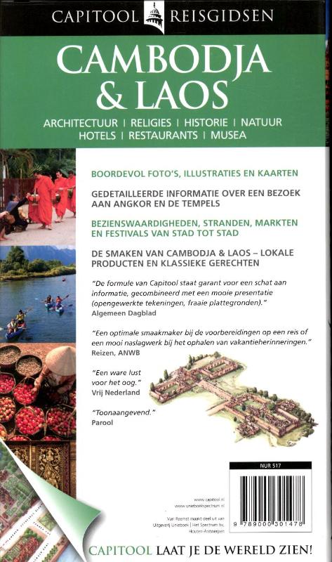 Cambodja & Laos / Capitool reisgidsen Cambodja & Laos / Capitool reisgidsen achterkant