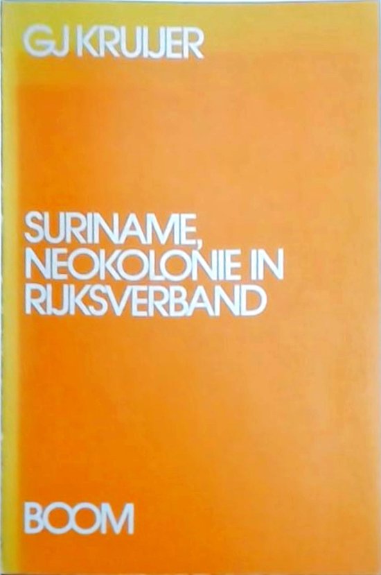 Suriname neokolonie in ryksverband