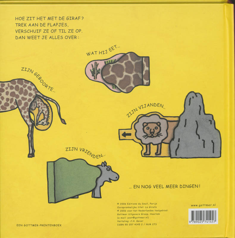 de Giraf achterkant