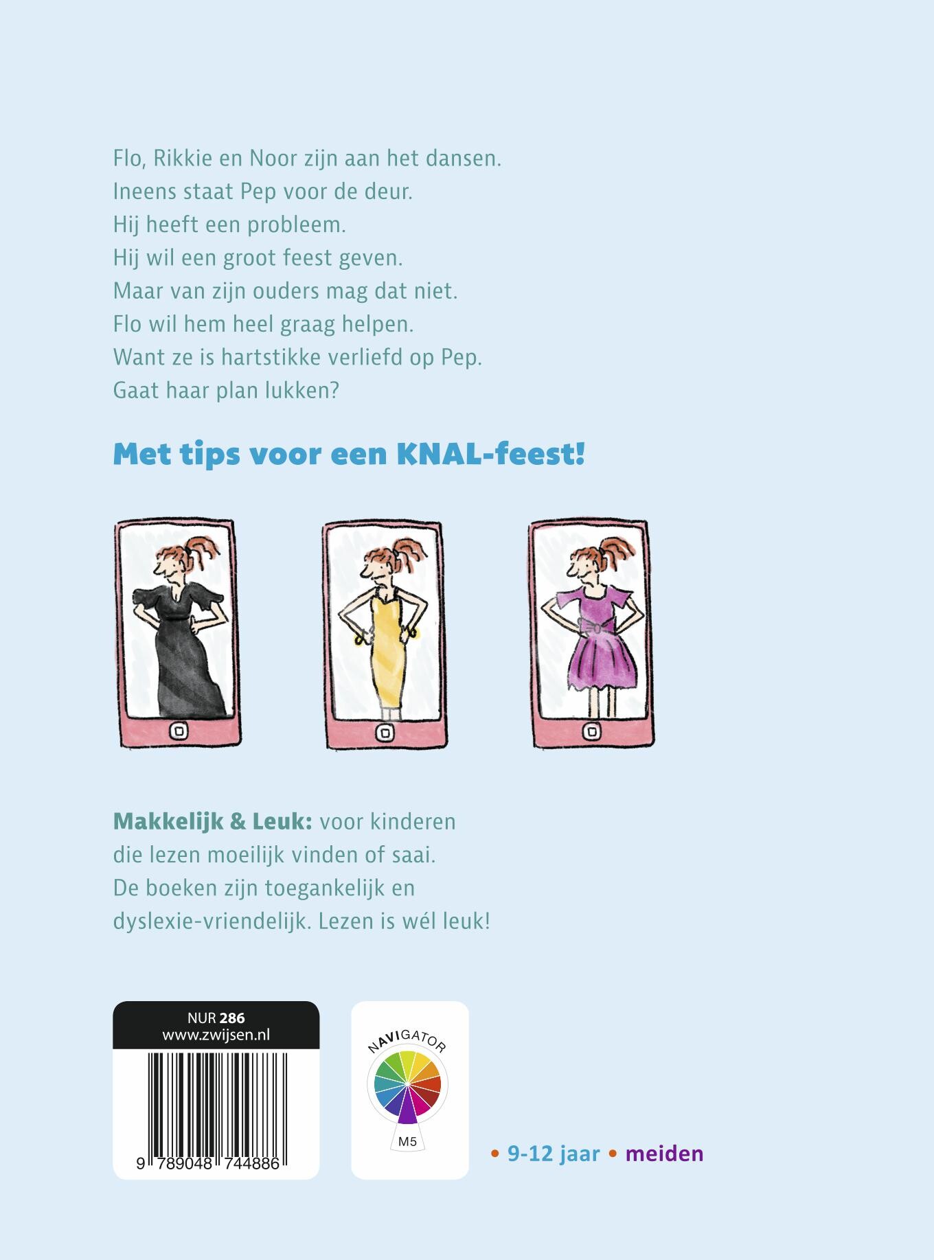 Eerste hulp bij feestjes / Makkelijk & Leuk achterkant