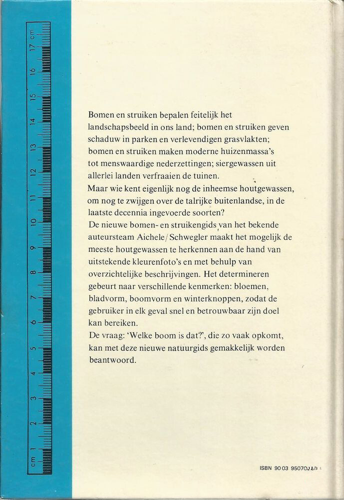 Welke boom is dat? / Thieme's natuurgidsen achterkant