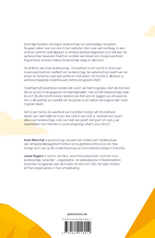 Over leiderschap achterkant