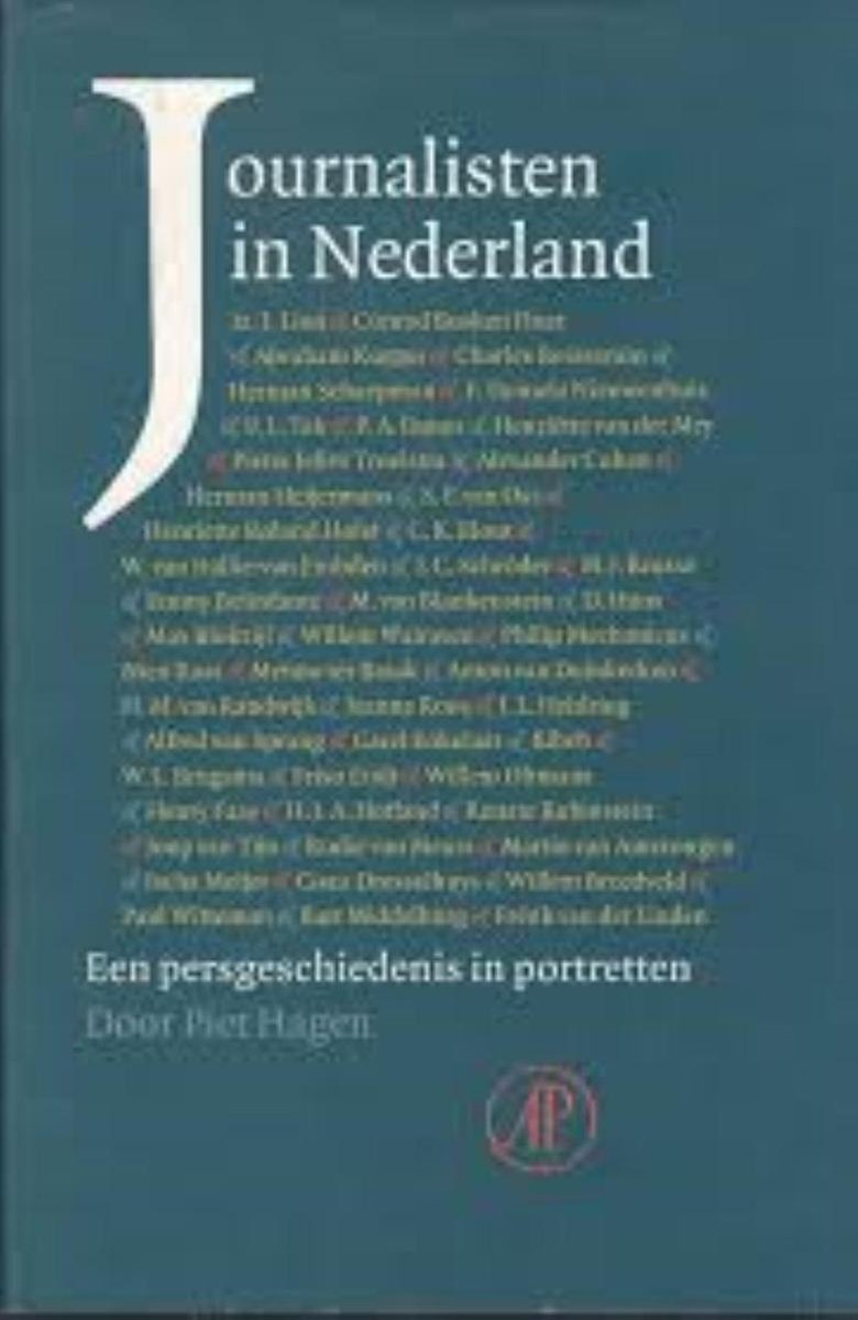 Journalisten In Nederland 1850-2000