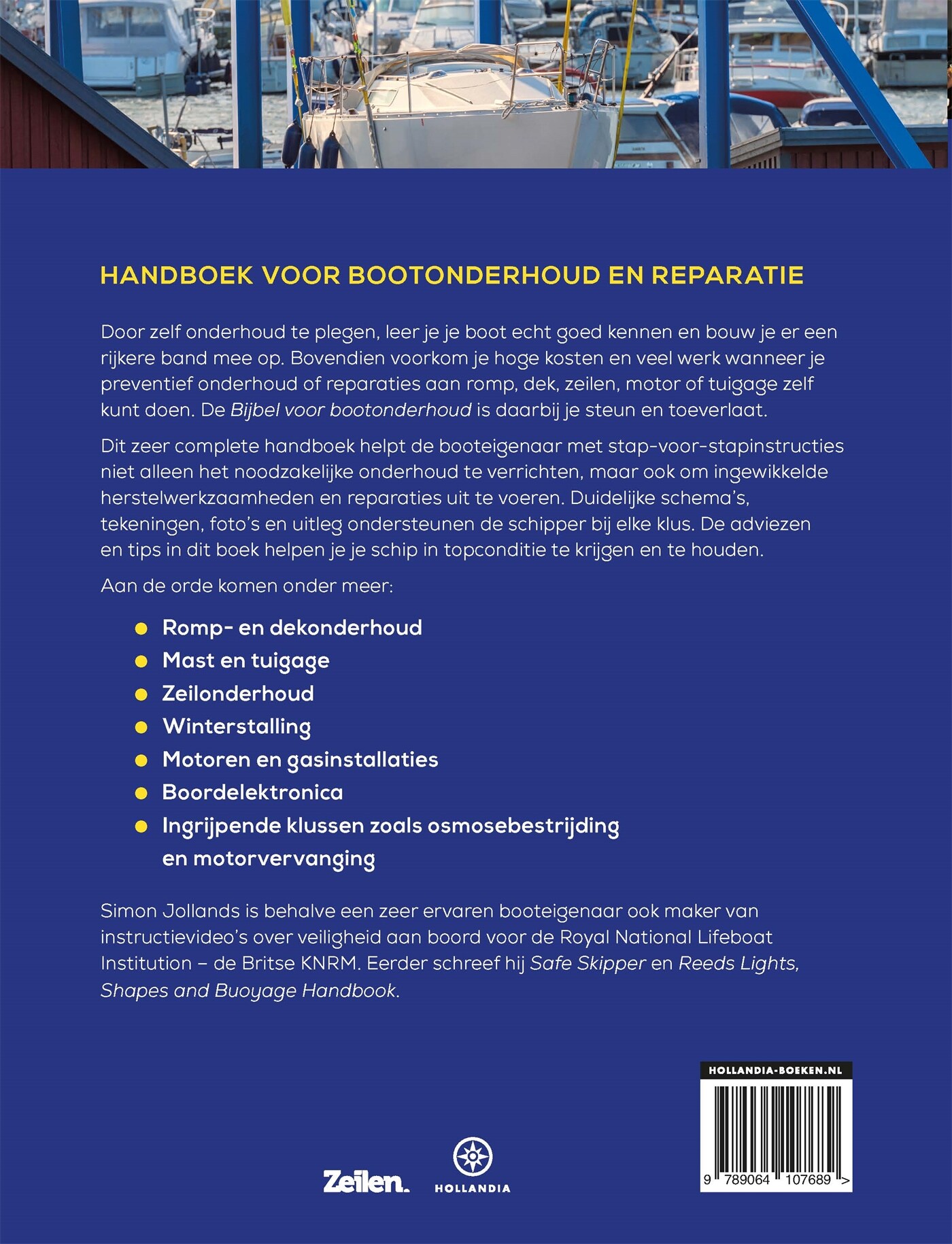 Bijbel voor bootonderhoud achterkant