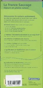FRANCE SAUVAGE - GUIDE VERT MICHELIN / GUIDES VERTS/GROEN MICHELIN achterkant