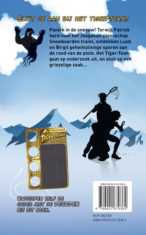 De verschrikkelijke sneeuwman / Tiger-team / 10 achterkant