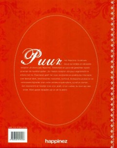 Happinez kookboek puur achterkant