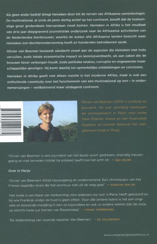 Heineken in Afrika Heineken in Afrika achterkant
