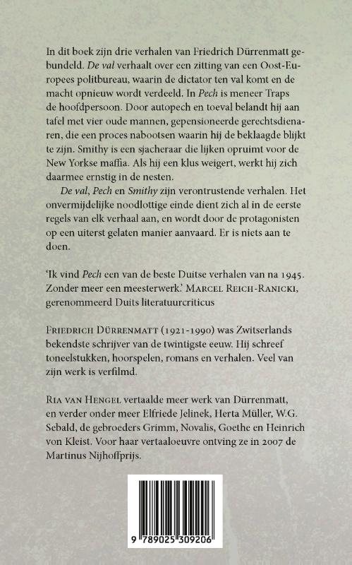 De val ; Pech ; Smithy achterkant