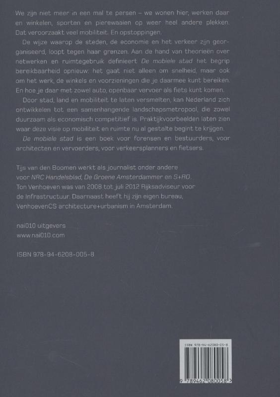 De mobiele stad De mobiele stad achterkant