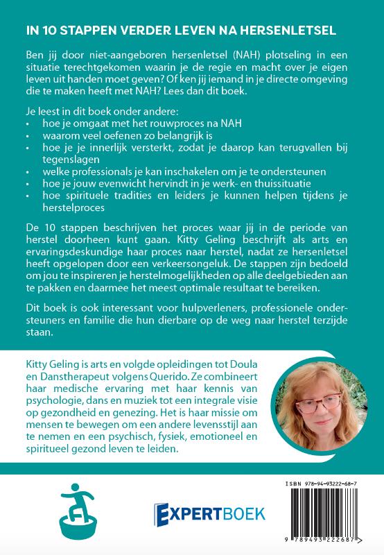 In 10 stappen verder leven na hersenletsel / 10 stappen achterkant