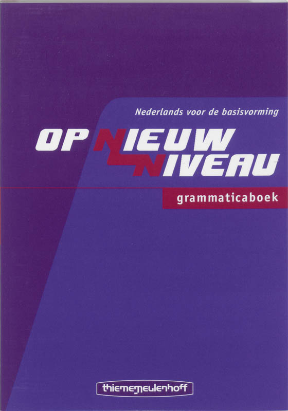 Op Nieuw Niveau Grammaticaboek
