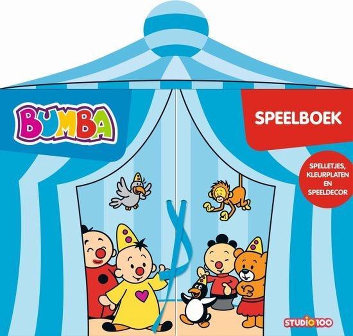 Studio 100 Bumba Doeboek "circus"