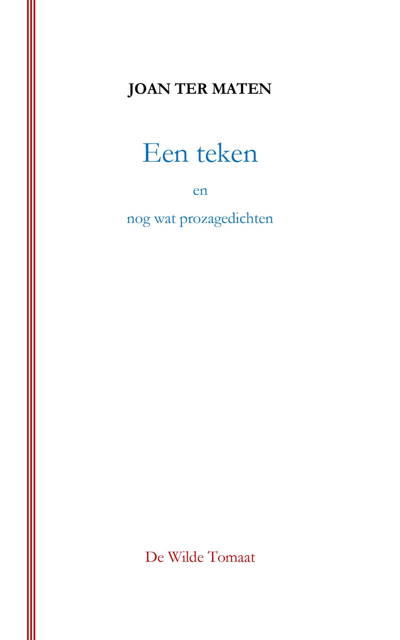 Een teken