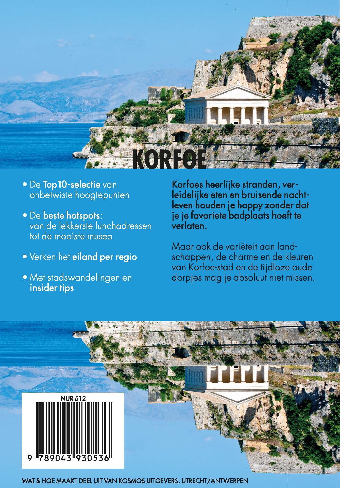 Korfoe / Wat & hoe reisgidsen achterkant