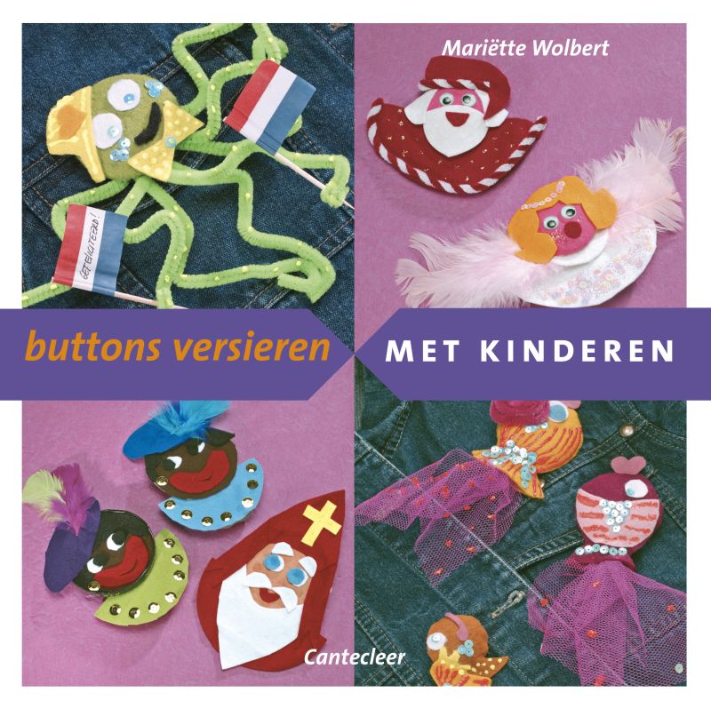 Buttons versieren met kinderen
