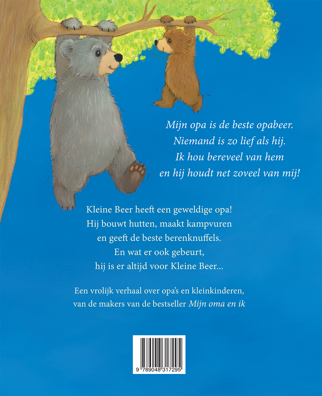 Mijn opa en ik achterkant