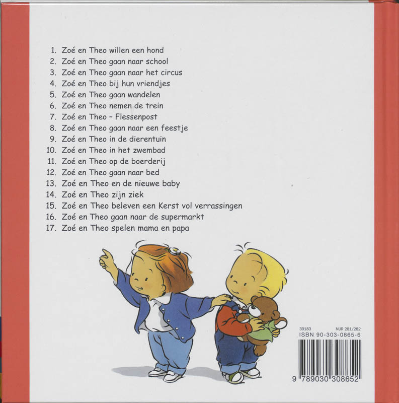 Zoé en Theo gaan naar de supermarkt / Zoé en Theo / 16 achterkant
