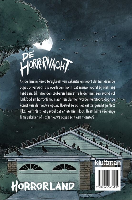 De horrornacht / Horrorland achterkant