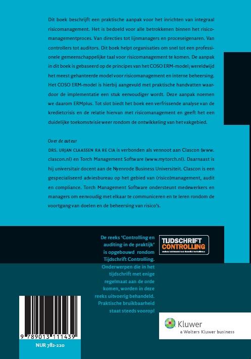 Risicomanagement in de praktijk / Controlling in de praktijk / 102 Risicomanagement in de praktijk / Controlling in de praktijk / 102 achterkant