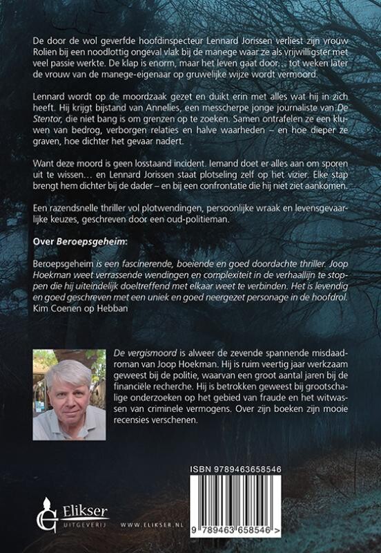 De vergismoord achterkant