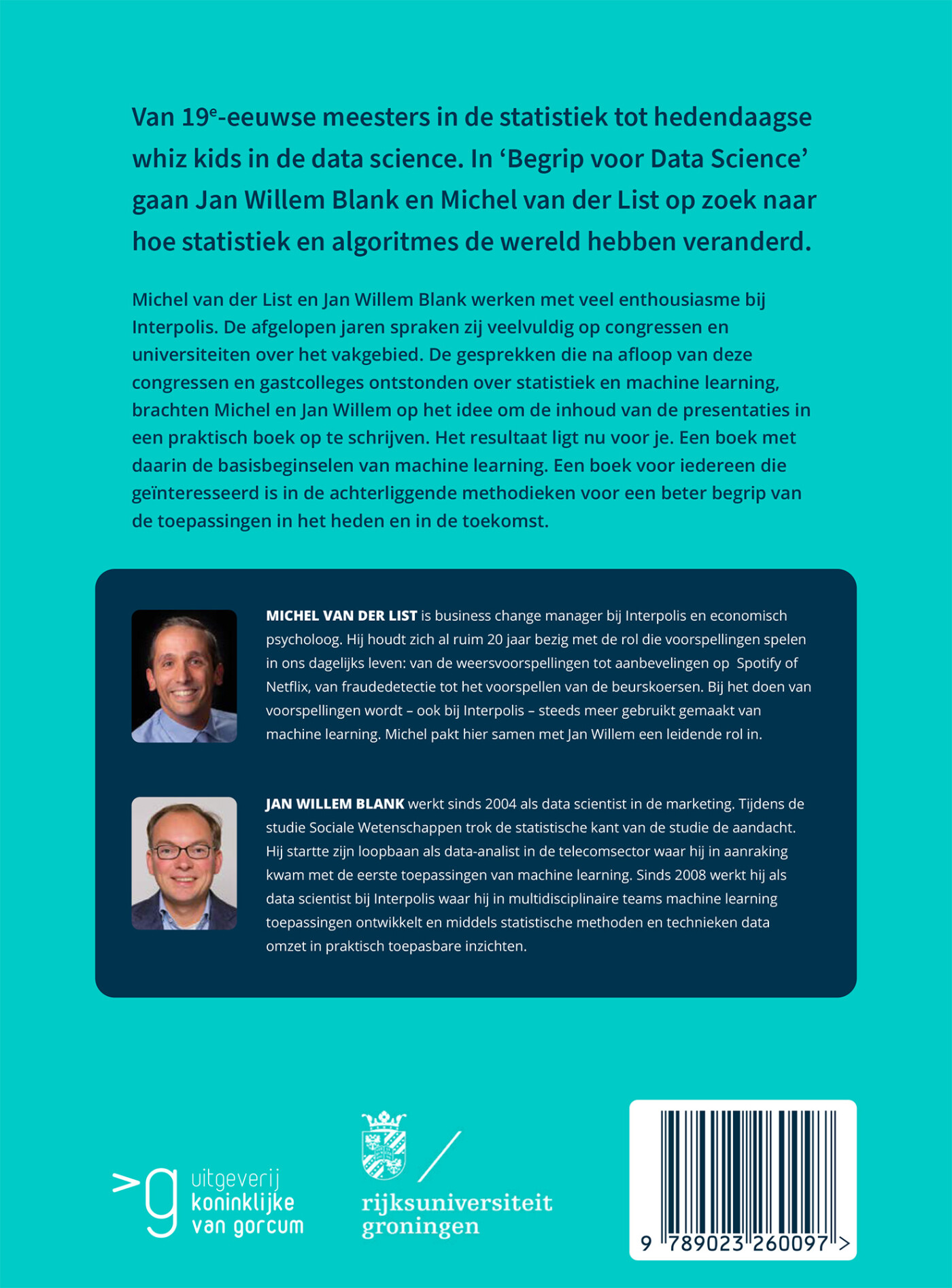 Begrip voor data science achterkant