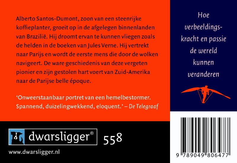 De gevleugelde / Dwarsligger / 558 achterkant