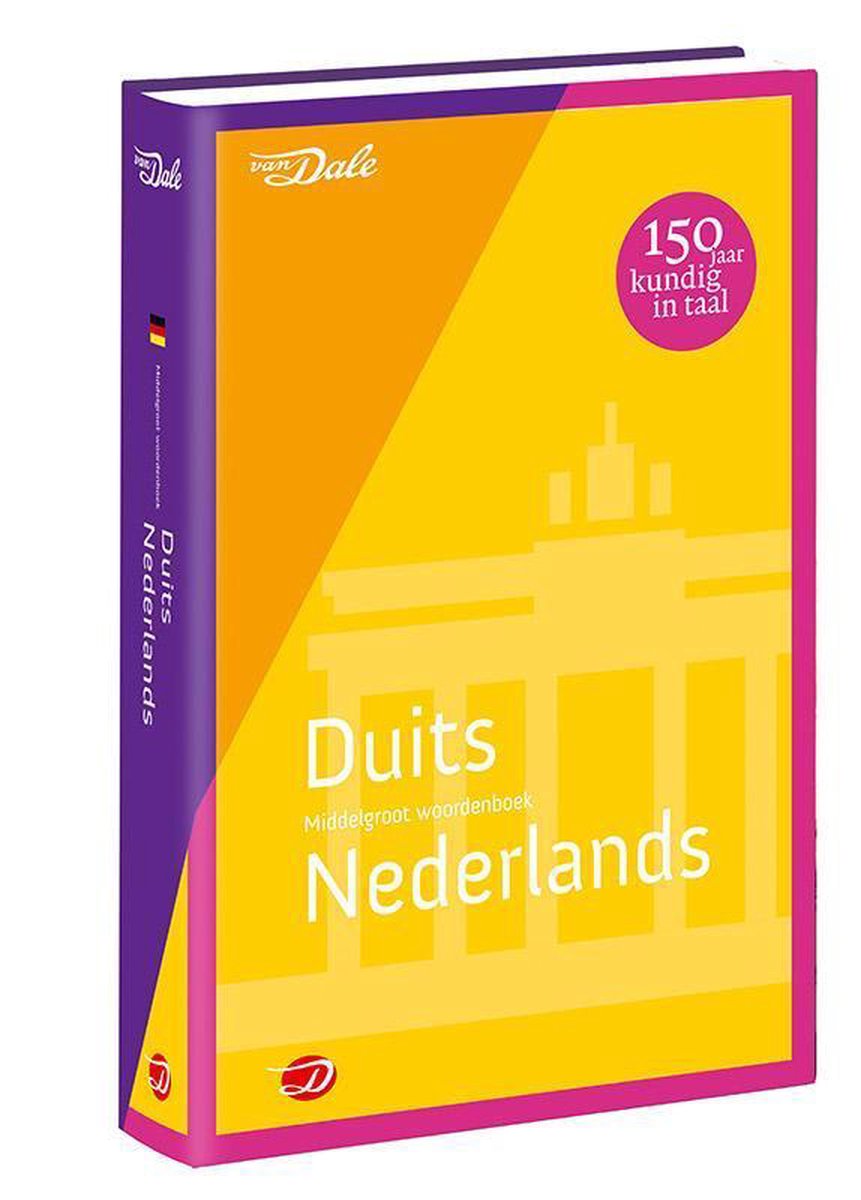 boekenbalie_9789460772146_cover Van Dale middelgroot woordenboek Duits-Nederlands / Van Dale middelgroot woordenboek