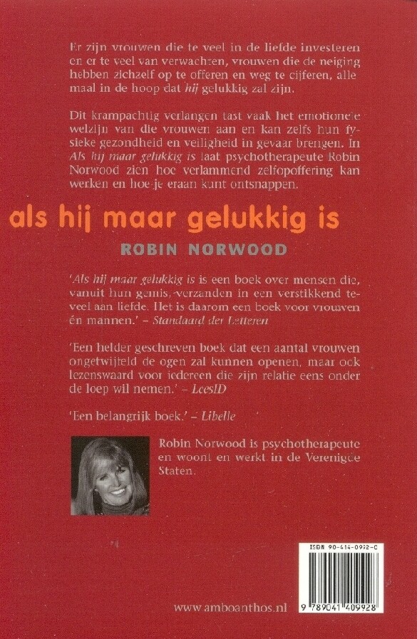Als hij maar gelukkig is Midprice achterkant